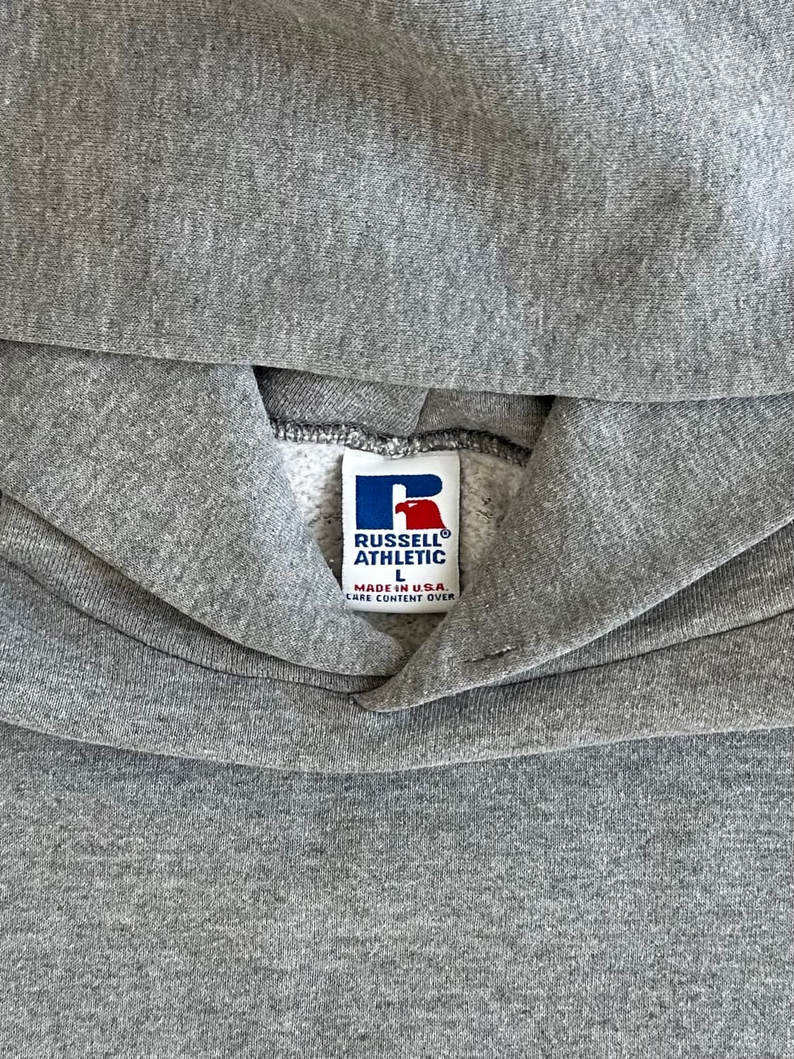 90s 빈티지 러셀 후드 그레이 L USA 상품이미지6