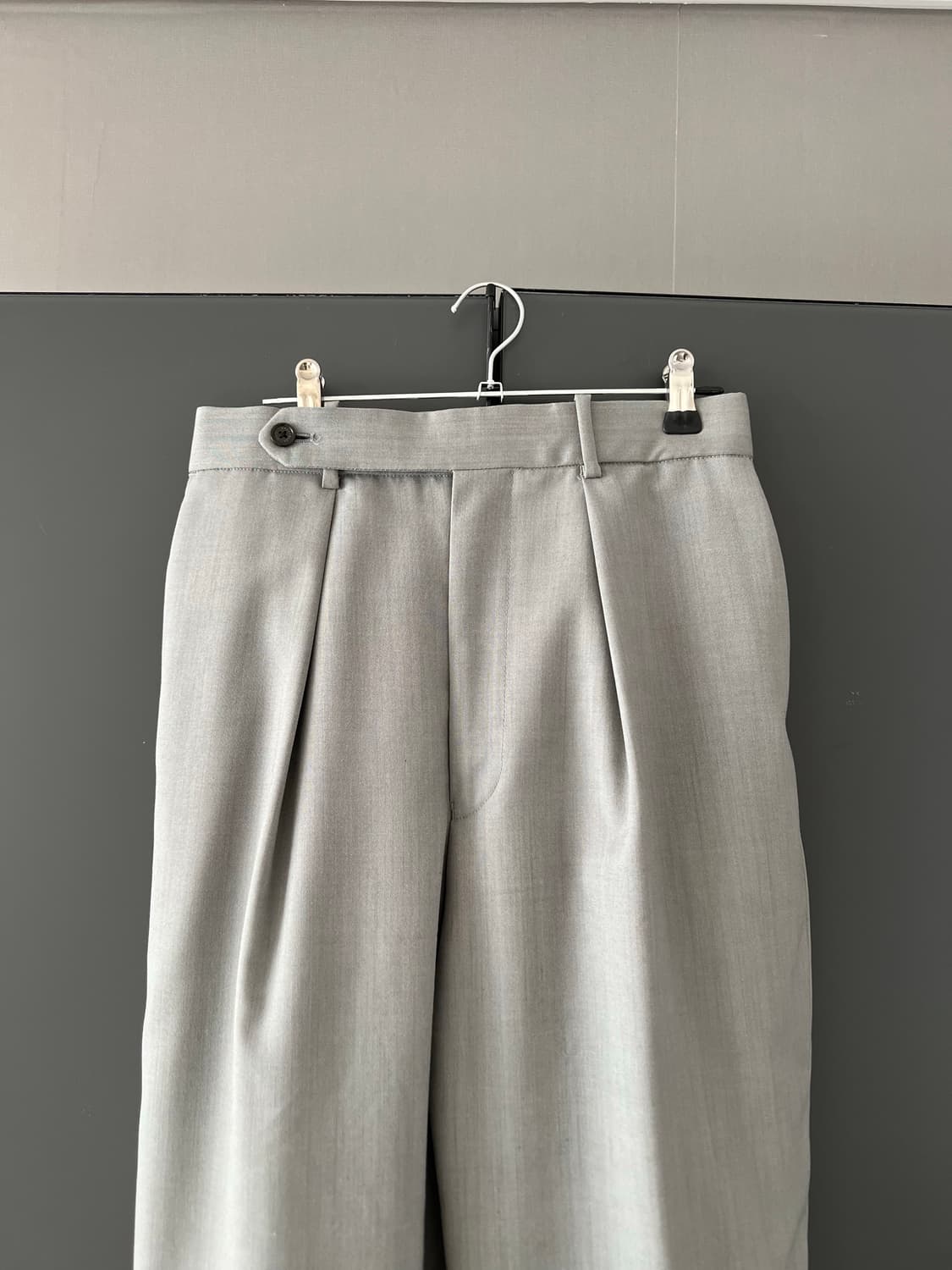 마카웨어 울 트라우저 그레이 1사이즈 상품이미지3