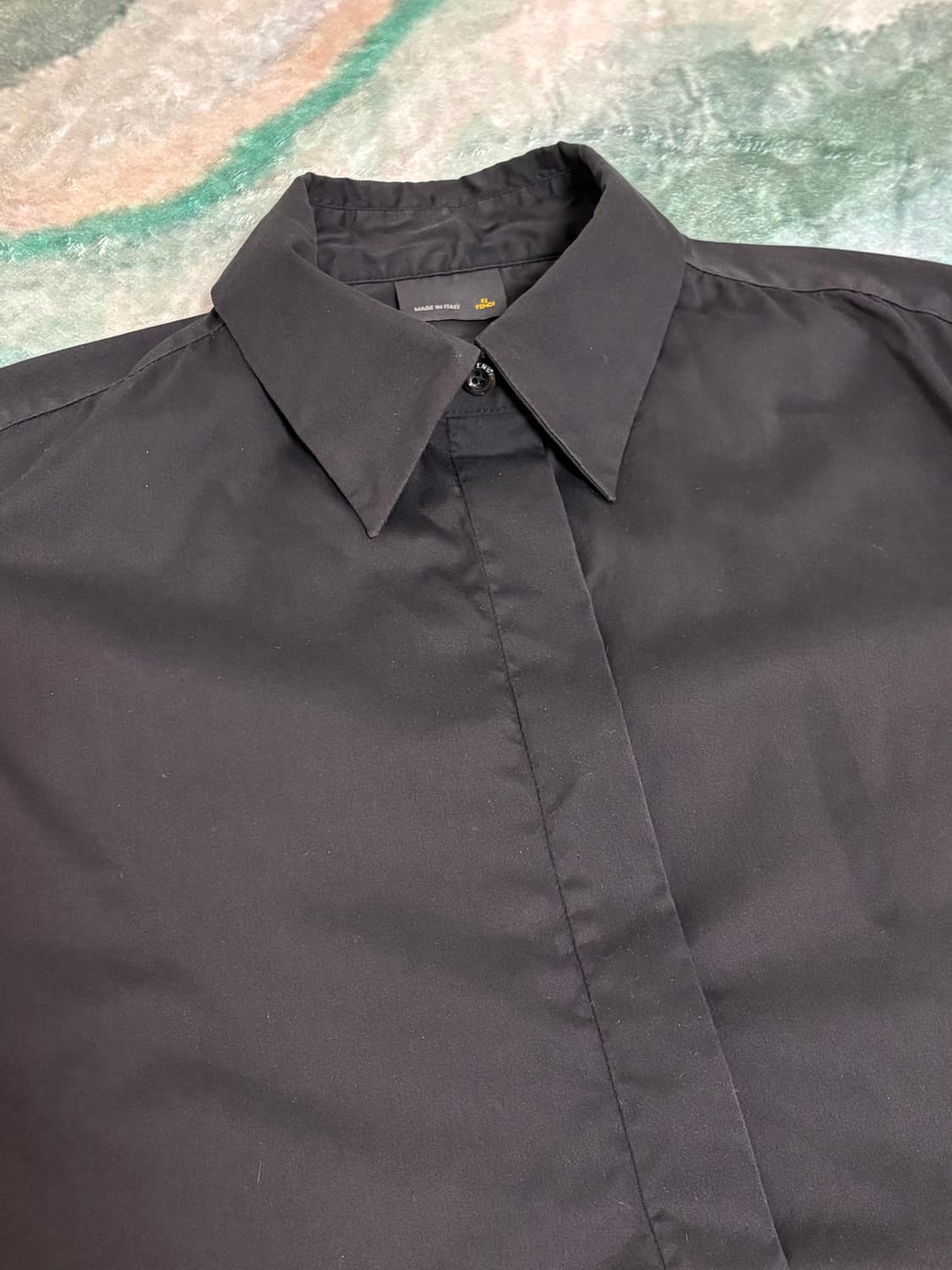 펜디 히든 버튼 드레스 셔츠 상품이미지4