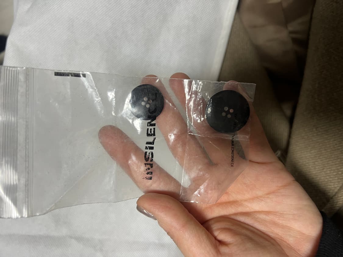 인사일런스 알파타 스티치 라인코트 M 상품이미지8