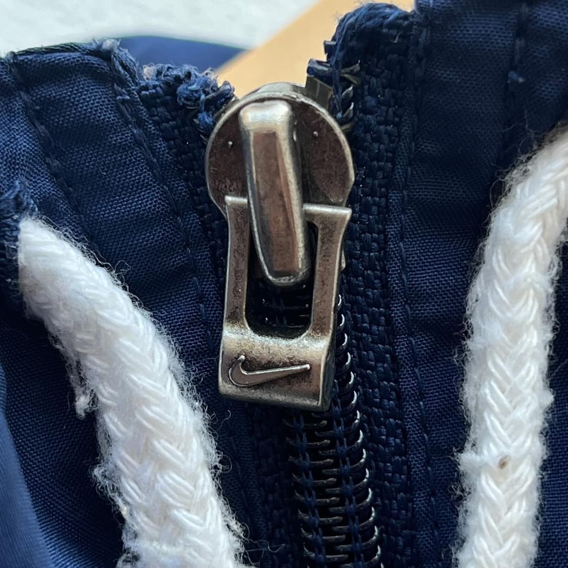 나이키 스우시 스카치 라인 네이비 폴리쉘 풀오버 아노락 상품이미지8