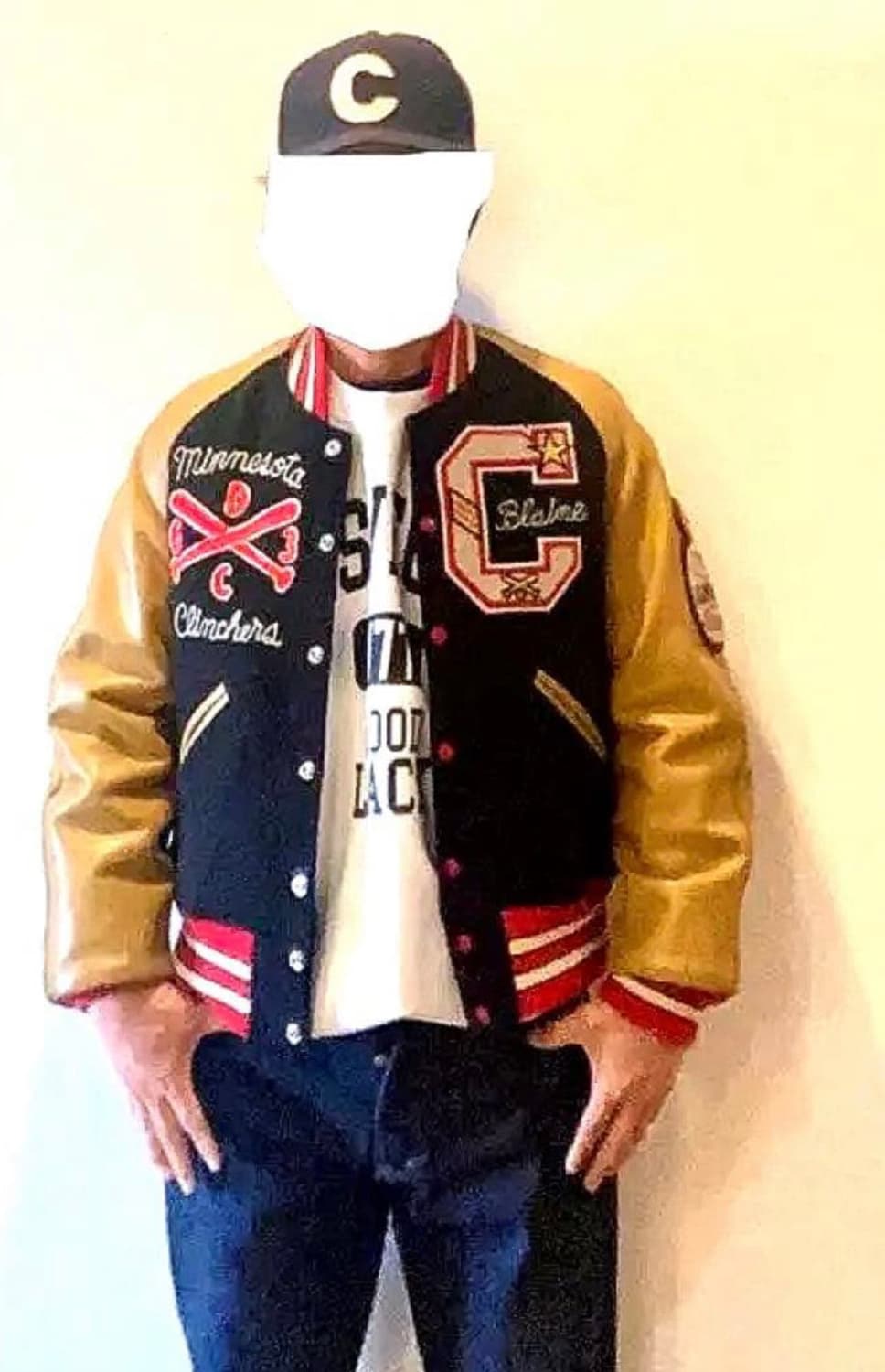 스타일아이즈 울레더 바시티 38 상품이미지7