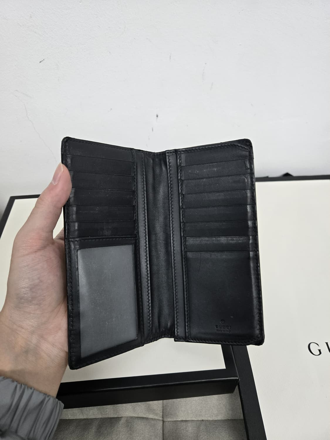 [보증서 정품]구찌 스네이크 장지갑 상품이미지5