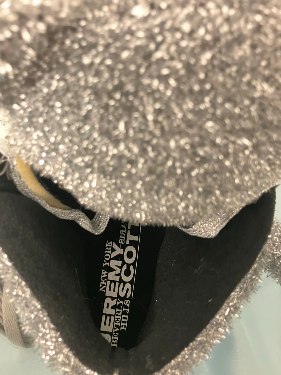 제레미스캇x아디다스 테디베어 실버 새상품(박스x) 상품이미지8