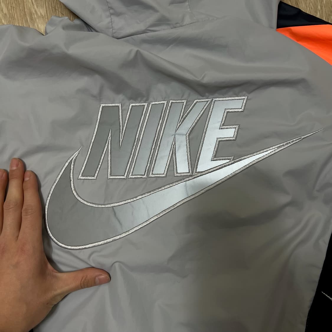 나이키 올드스쿨 빅스우시 라인 바람막이 자켓 XL/105  상품이미지5