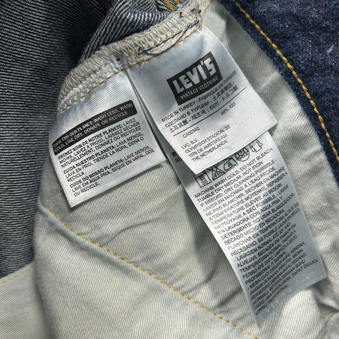 LVC 501Z XX 셀비지 데님  상품이미지8