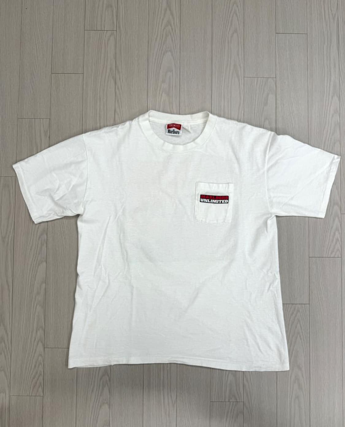 [XL] 90's 빈티지 말보로 트레인 맵 티셔츠 상품이미지1
