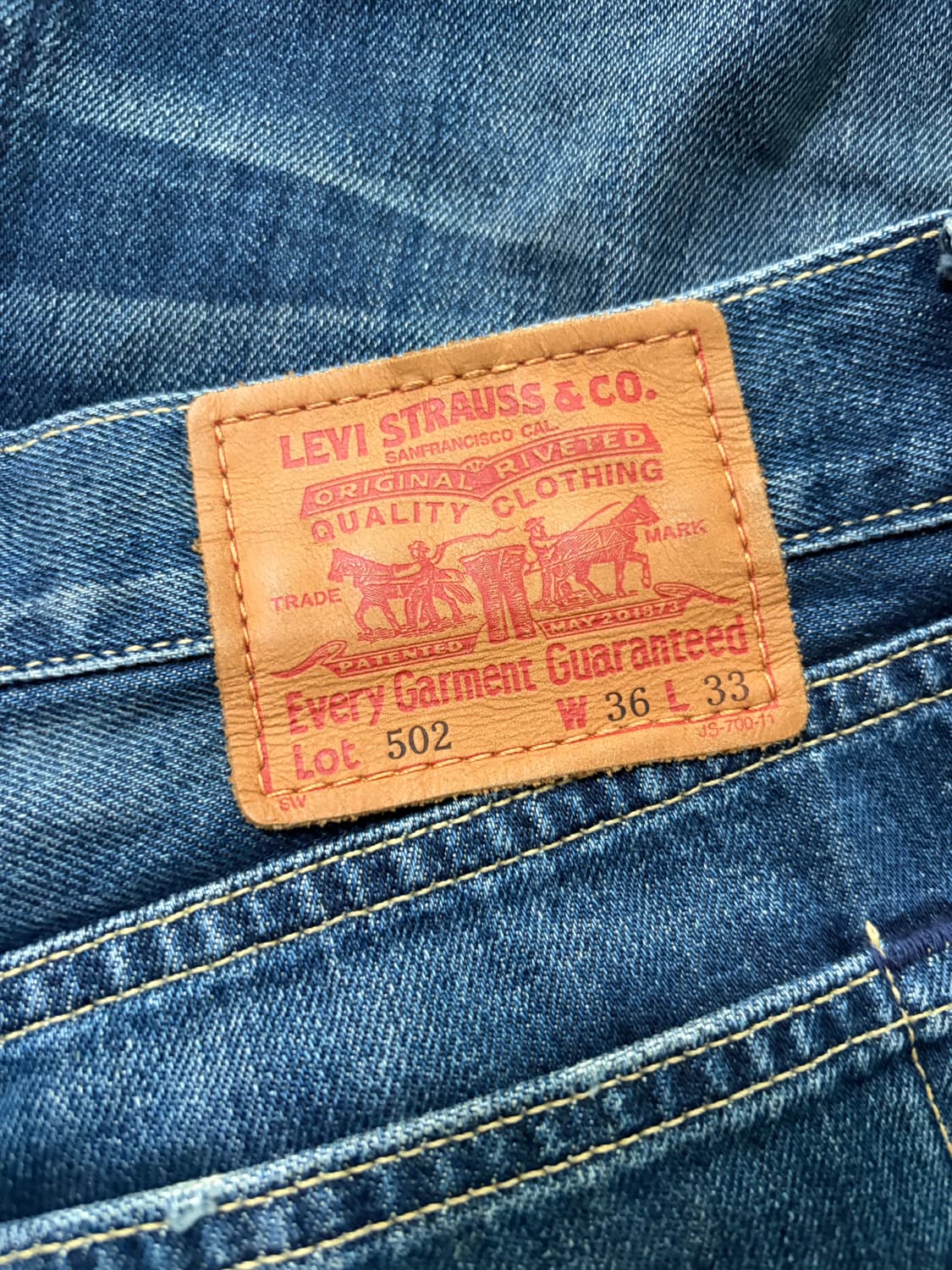 리바이스 빈티지 502 상품이미지4