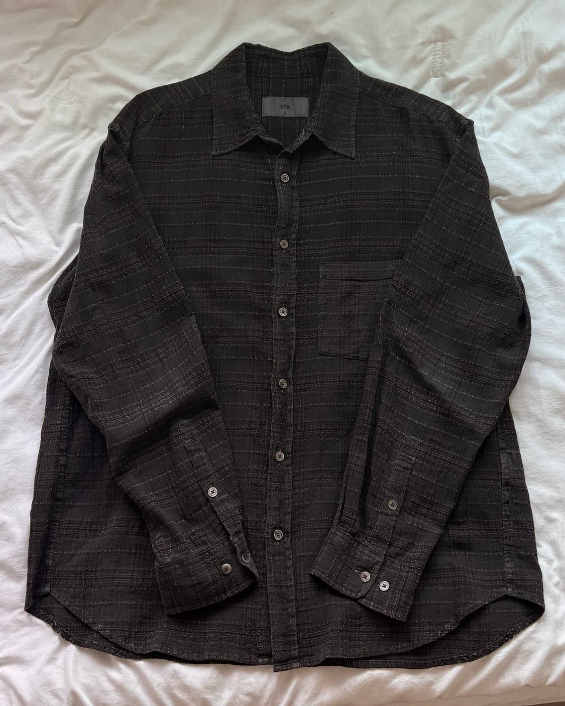 Years ago/Yrs. Dirty Washed Check Shirts 상품이미지1