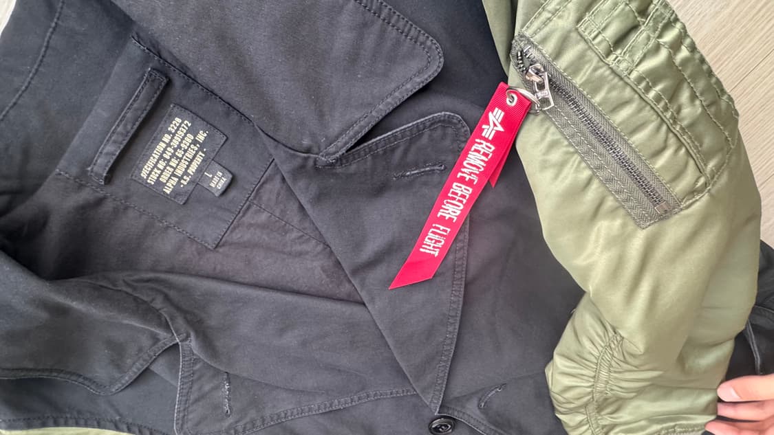 알파인더스트리 코트 L 상품이미지4