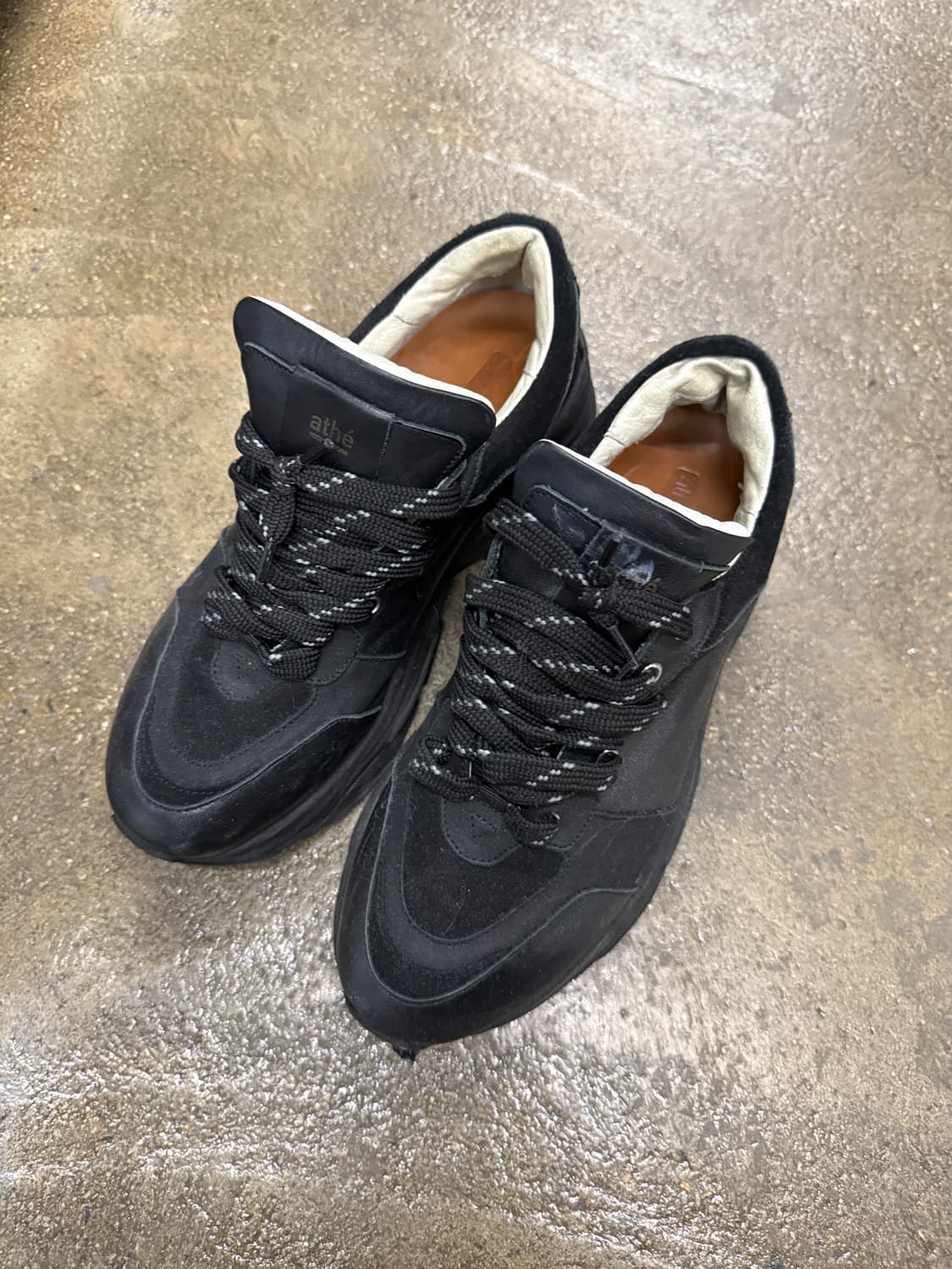 Athé Vanessa Bruno 블랙 스니커즈 39 상품이미지6