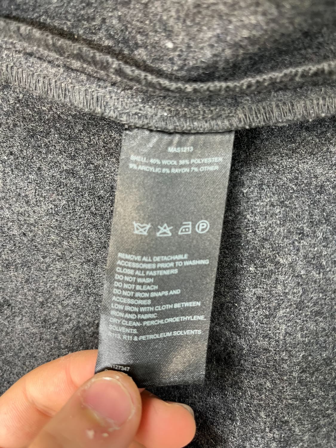 마스트럼 파라슈트 울 자켓 상품이미지10