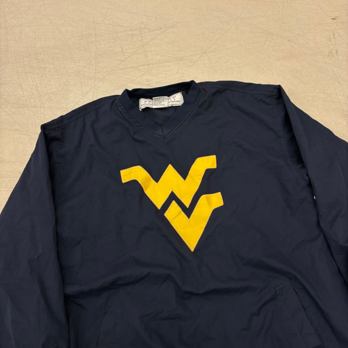 빈티지 웨스트버지니아 빅로고 웜엄 상품이미지2