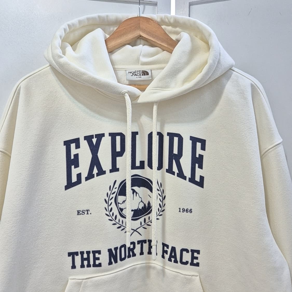 노스페이스 익스플로어 기모 후드티 남성 100 상품이미지2
