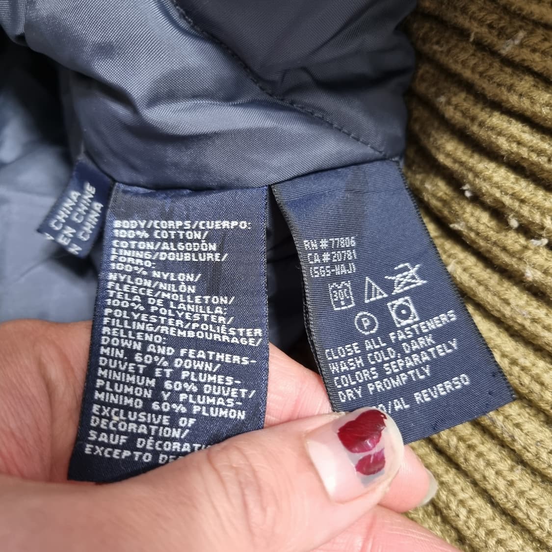 2006 타미힐피거 빅사이즈 코듀로이 자켓  상품이미지9