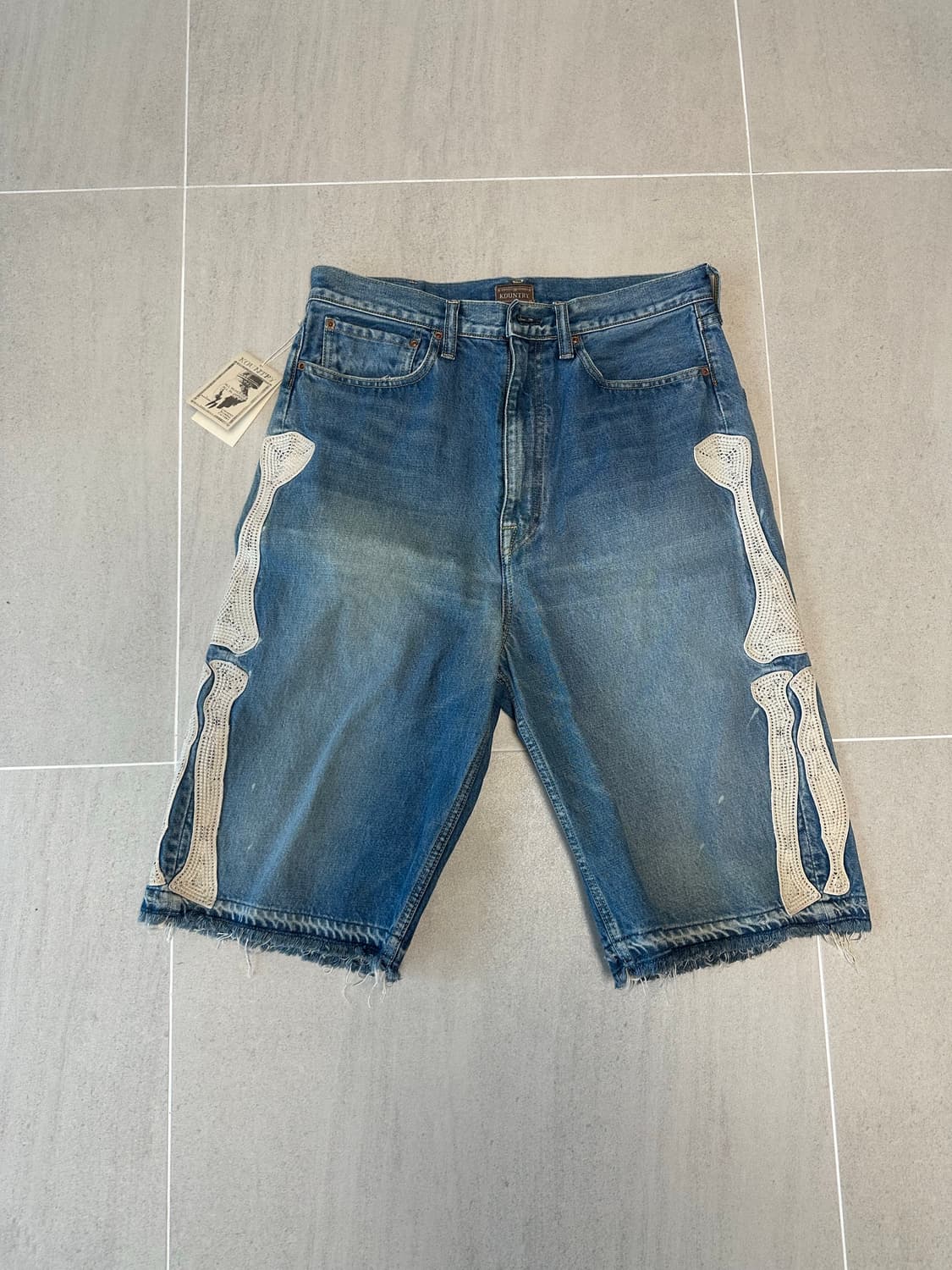 (34) 캐피탈 본쇼츠 인디고 상품이미지1