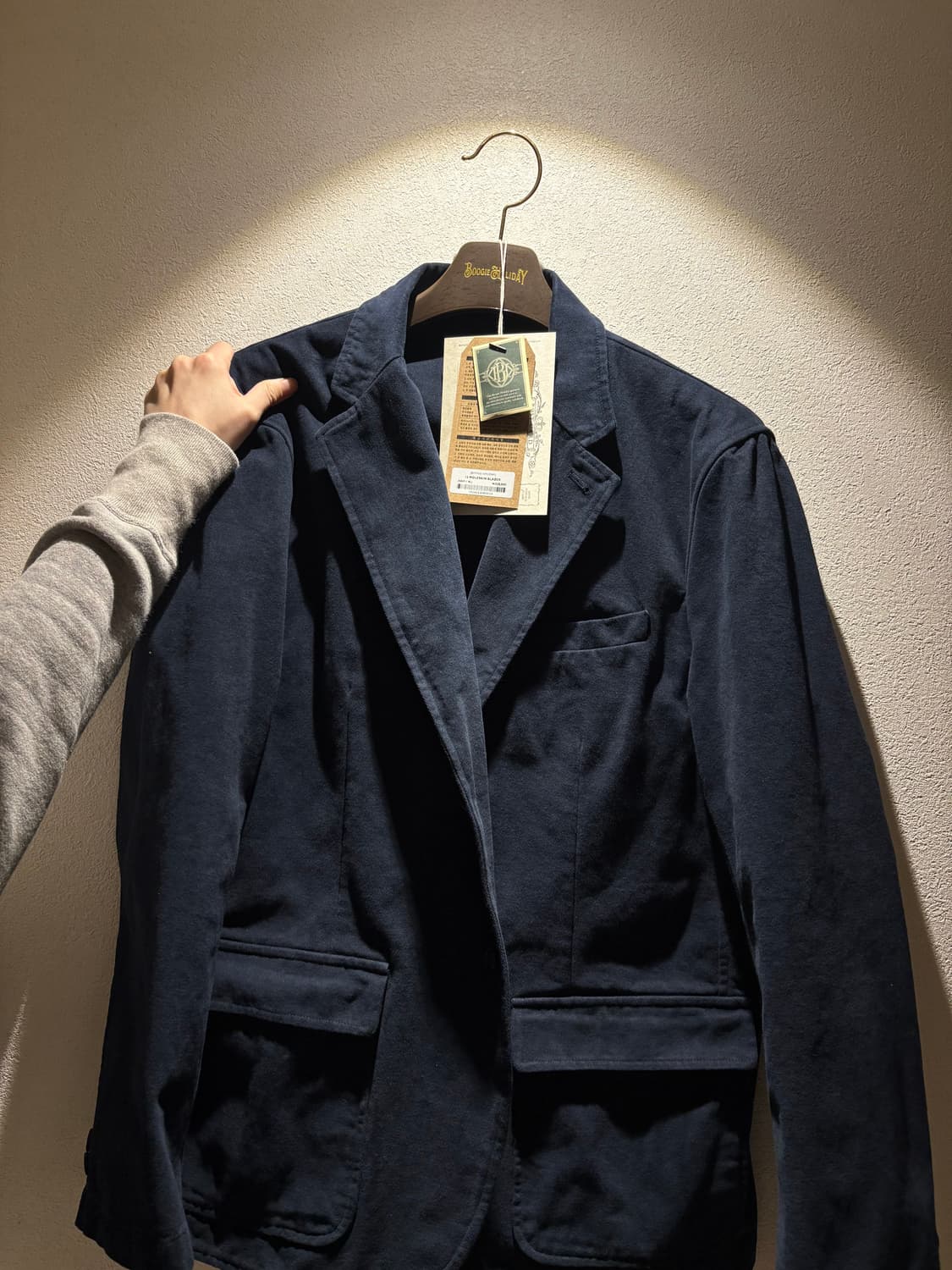 부기홀리데이 12 몰스킨 블레이저 네이비 (XL) 상품이미지2