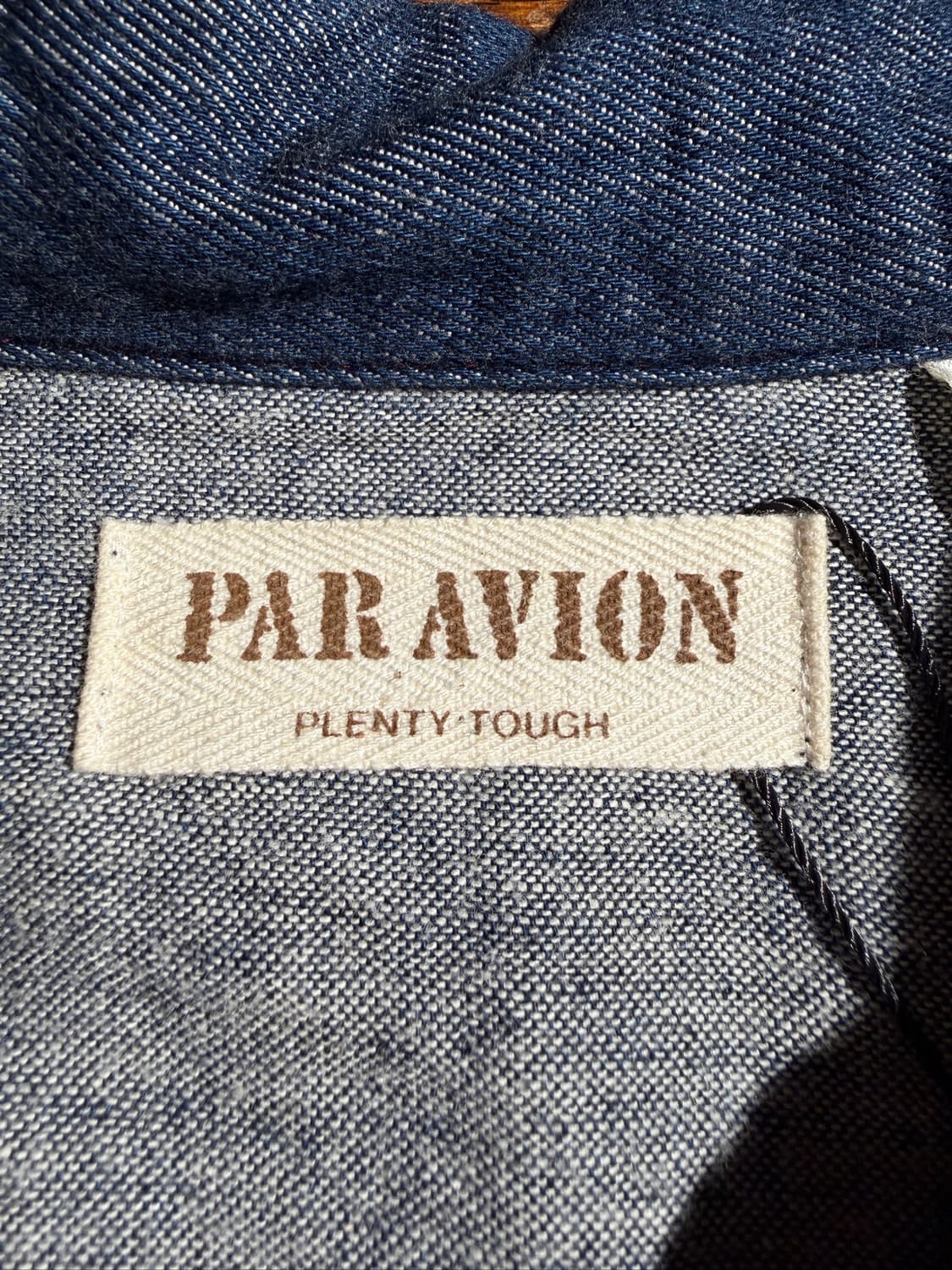 Par Avion Vintage Denim Pullover Shirt 상품이미지6