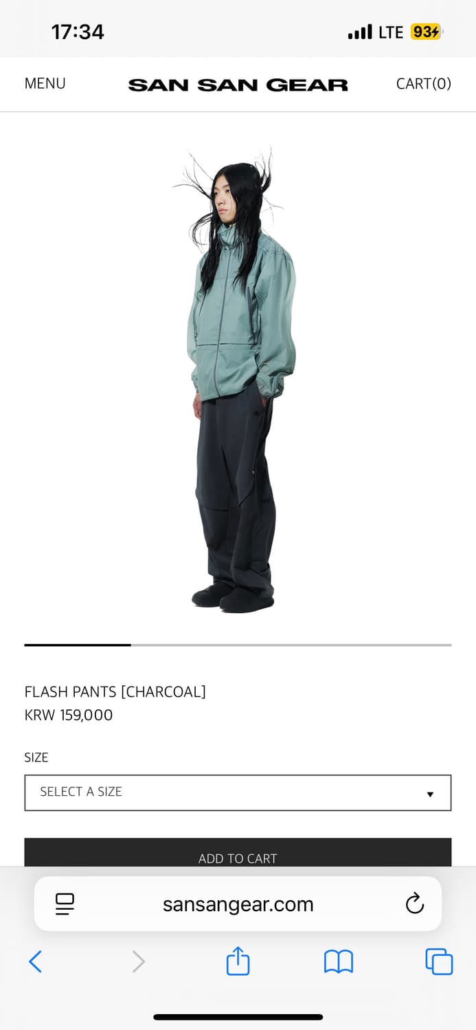 SANSAN GEAR flash pants 상품이미지1