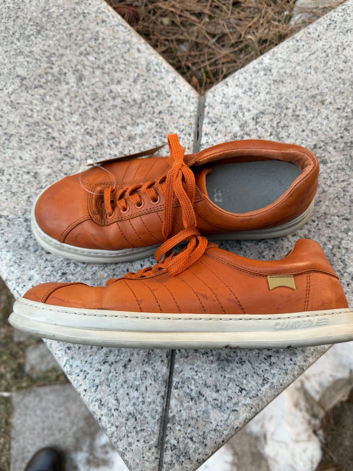 Camper 캠퍼 러너 포 레더 스니커즈 상품이미지3