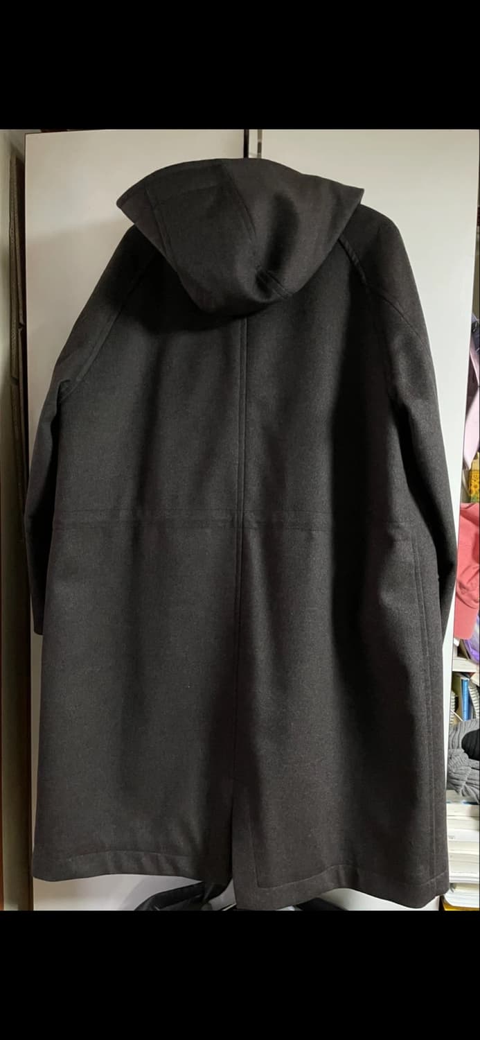 비슬로우 울 캐시미어 후드 코트 상품이미지3