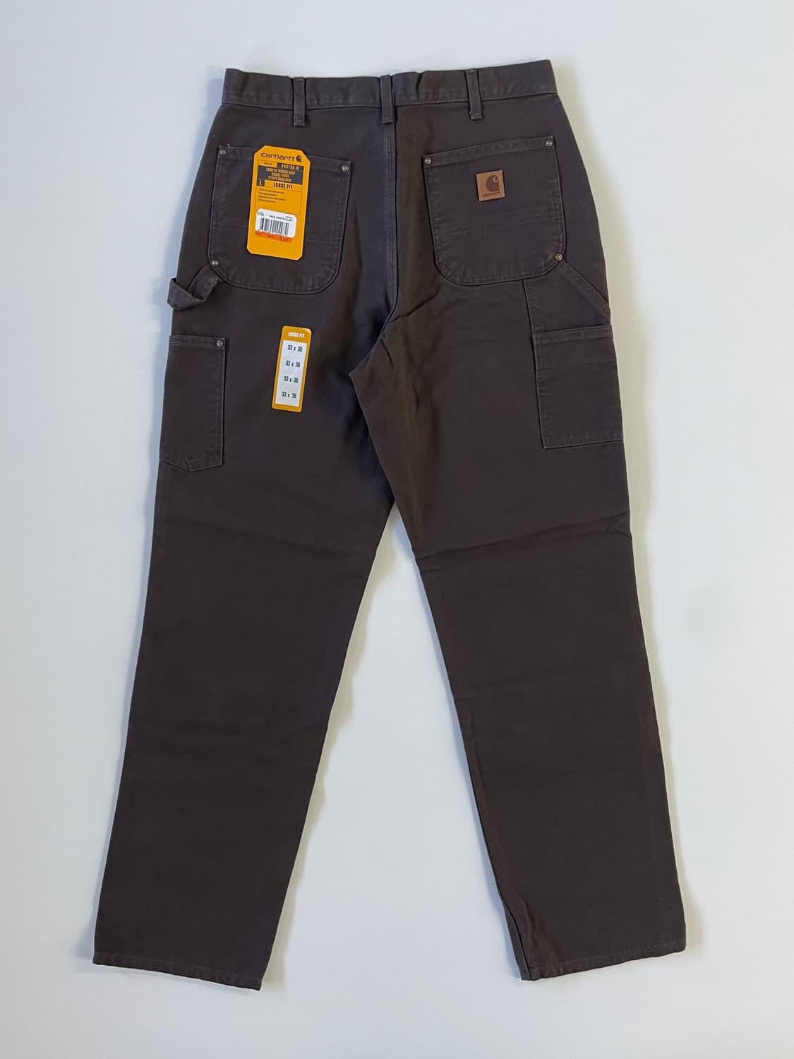 (33-36) 칼하트 더블니 다크브라운 상품이미지2