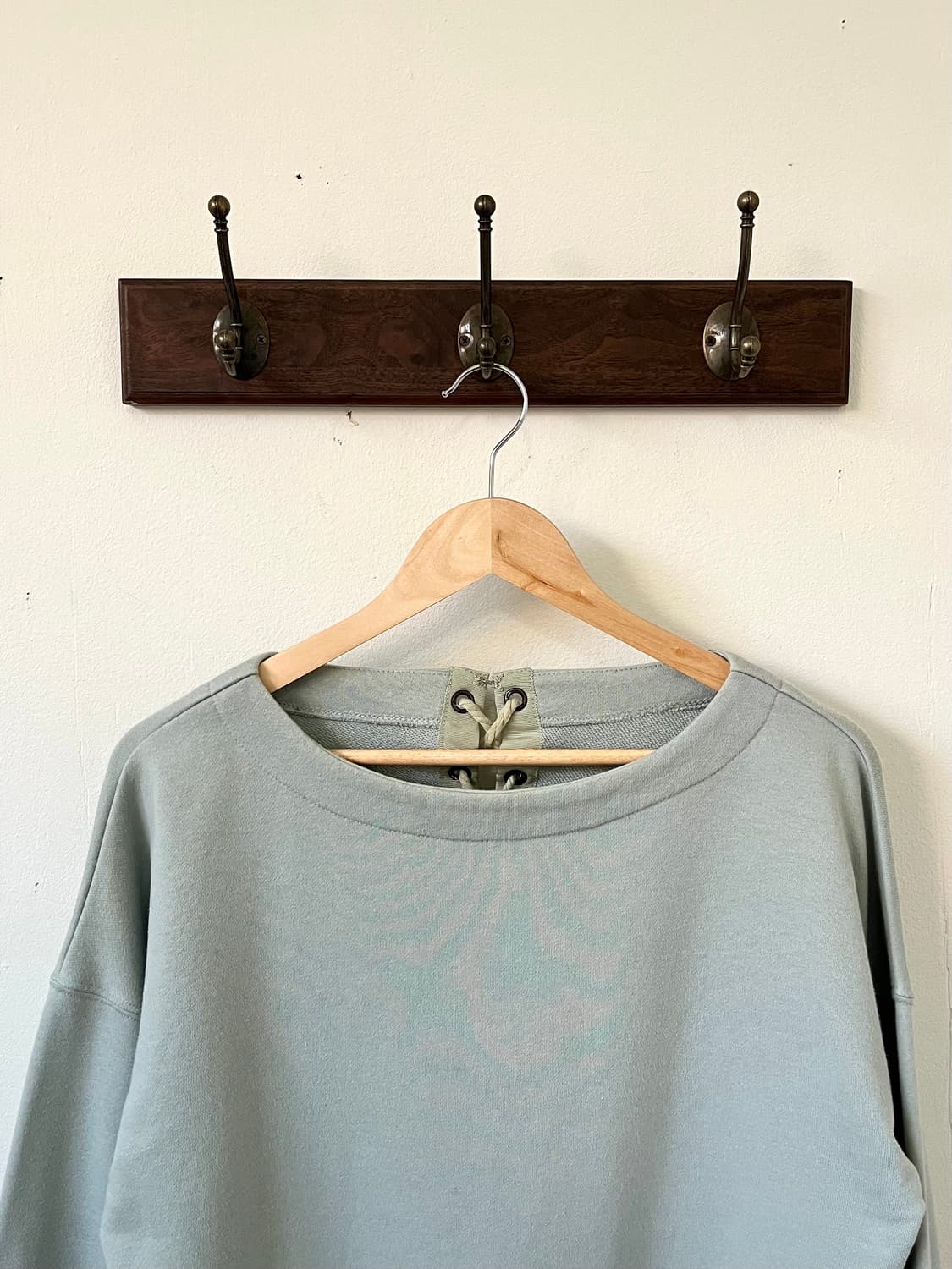 Lily Brown 민트 로브 스웻셔츠 상품이미지2