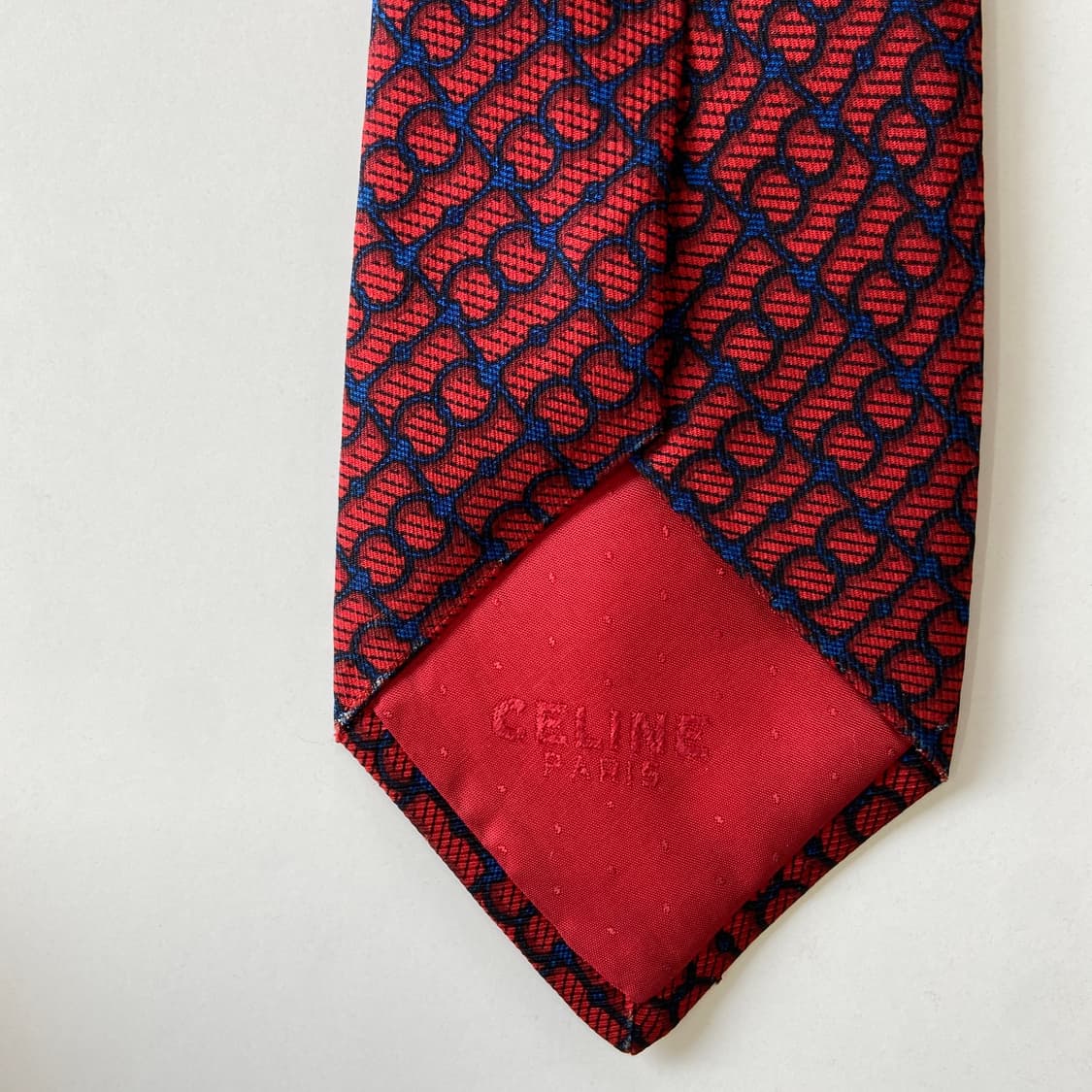 셀린느(celine) 심플로고 명품 정품 넥타이 상품이미지5