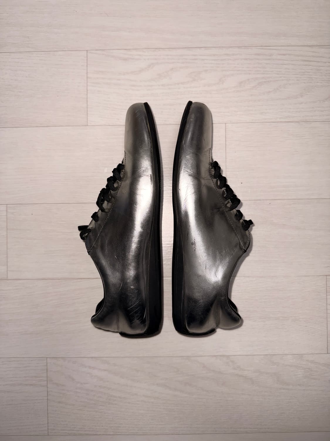 Silver flat sneakers 상품이미지6