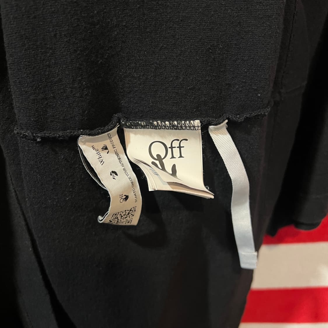 오프화이트 블랙 마커 애로우 티셔츠 상품이미지4