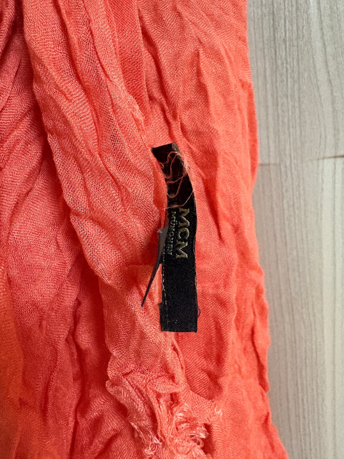 MCM 오렌지 스카프 상품이미지2