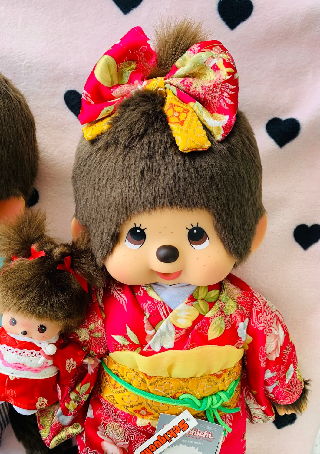 🎎고전 2종세트 몬치치L 기모노 남녀 상품이미지3