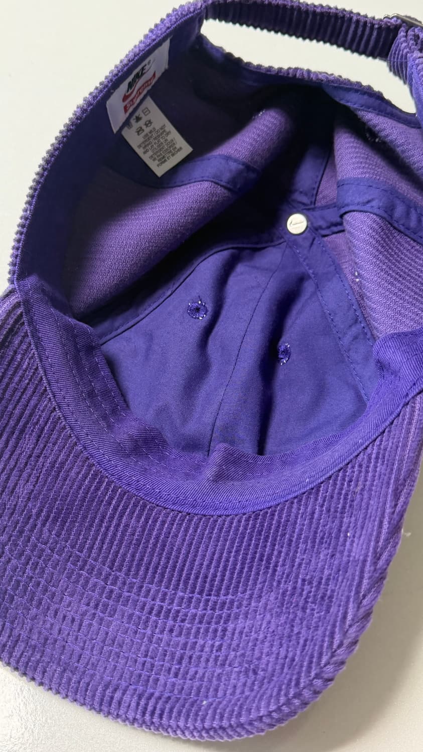 슈프림 X 나이키 코듀로이 볼캡 퍼플 상품이미지4