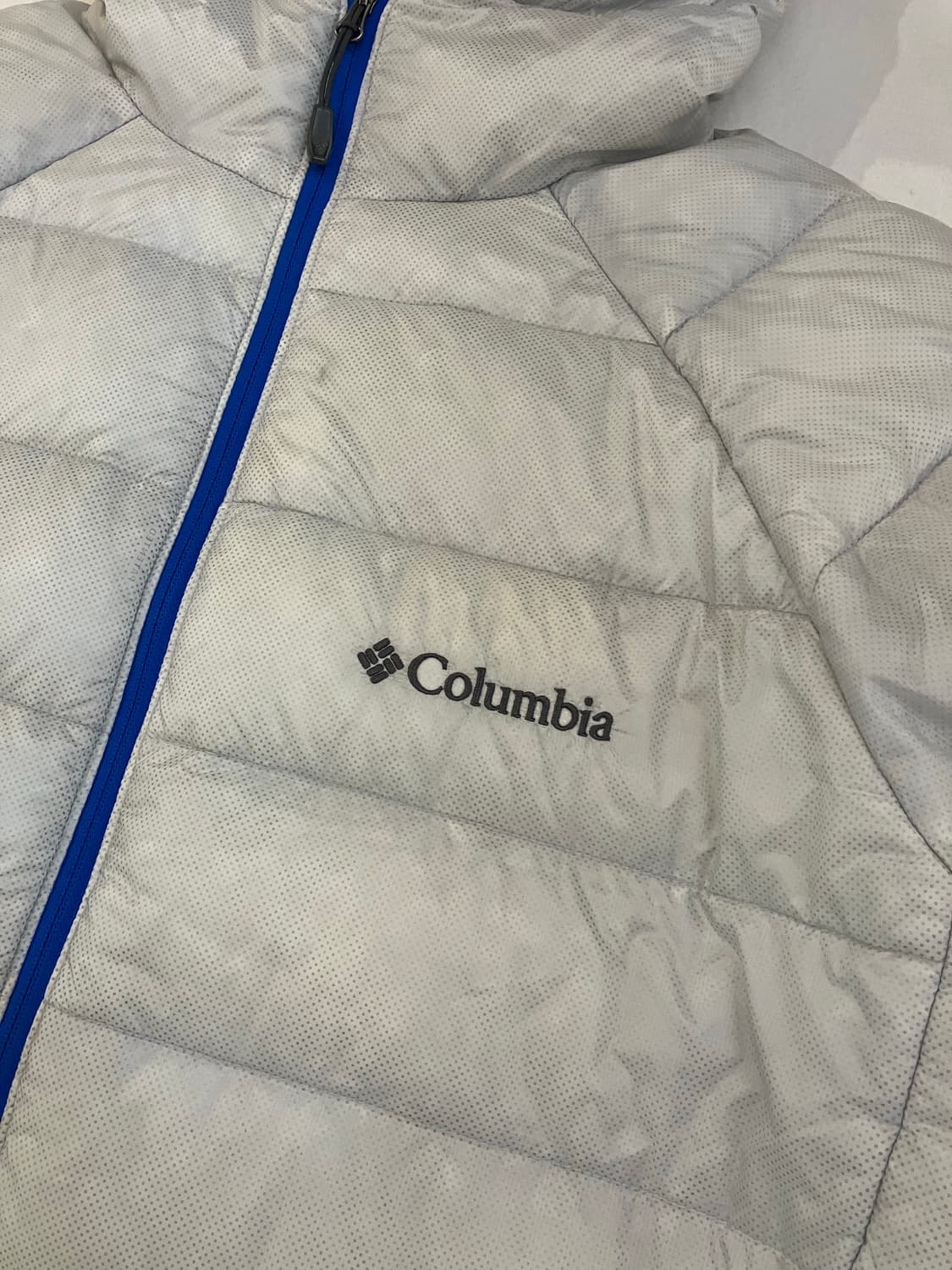컬럼비아 고프코어 초경량패딩 스카이블루 옴니히트 상품이미지2