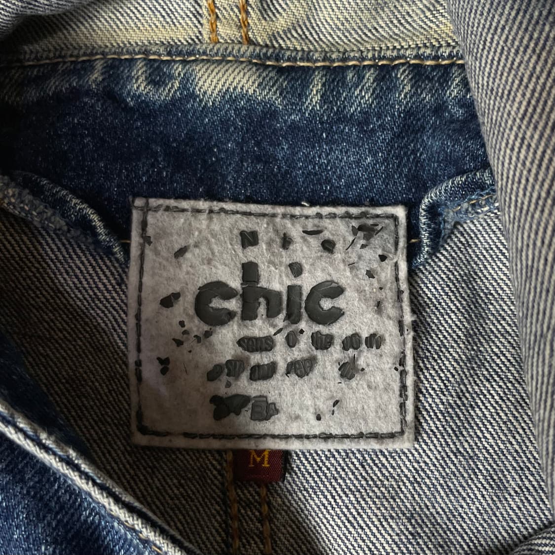 CHIC 데님 후드 멀티포켓 롱 자켓 M 상품이미지4