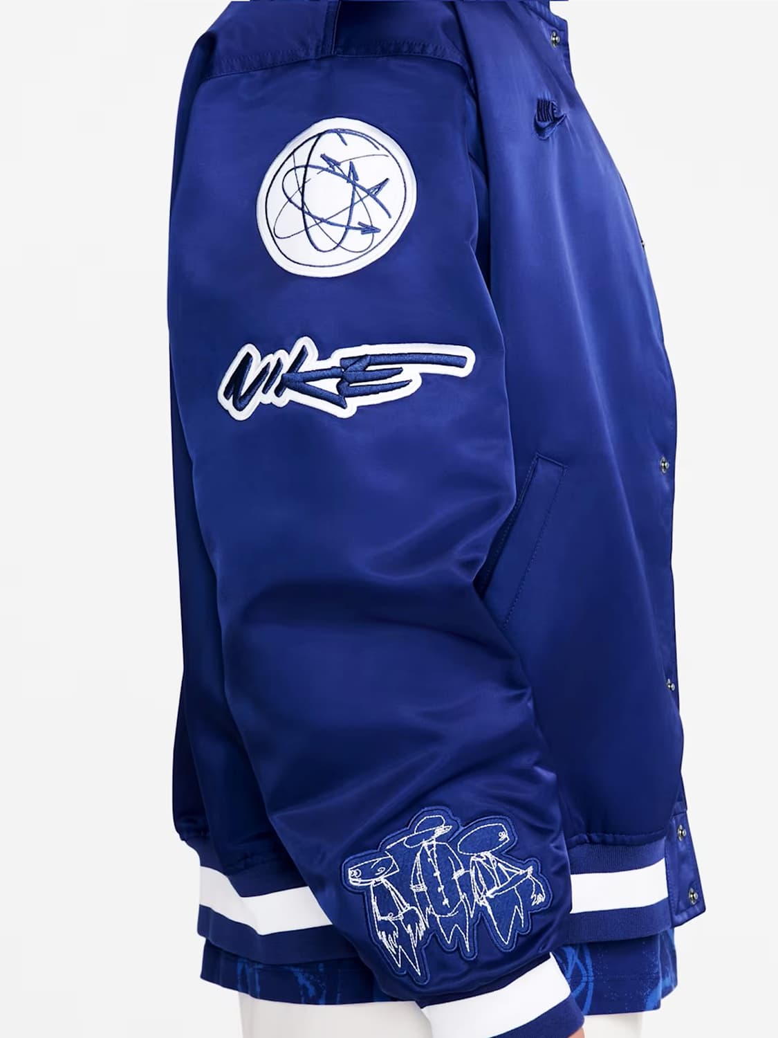 나이키(새제품) 2XL 바시티 자켓  MA-1 스타디움 재킷 야구잠바 야 상품이미지2