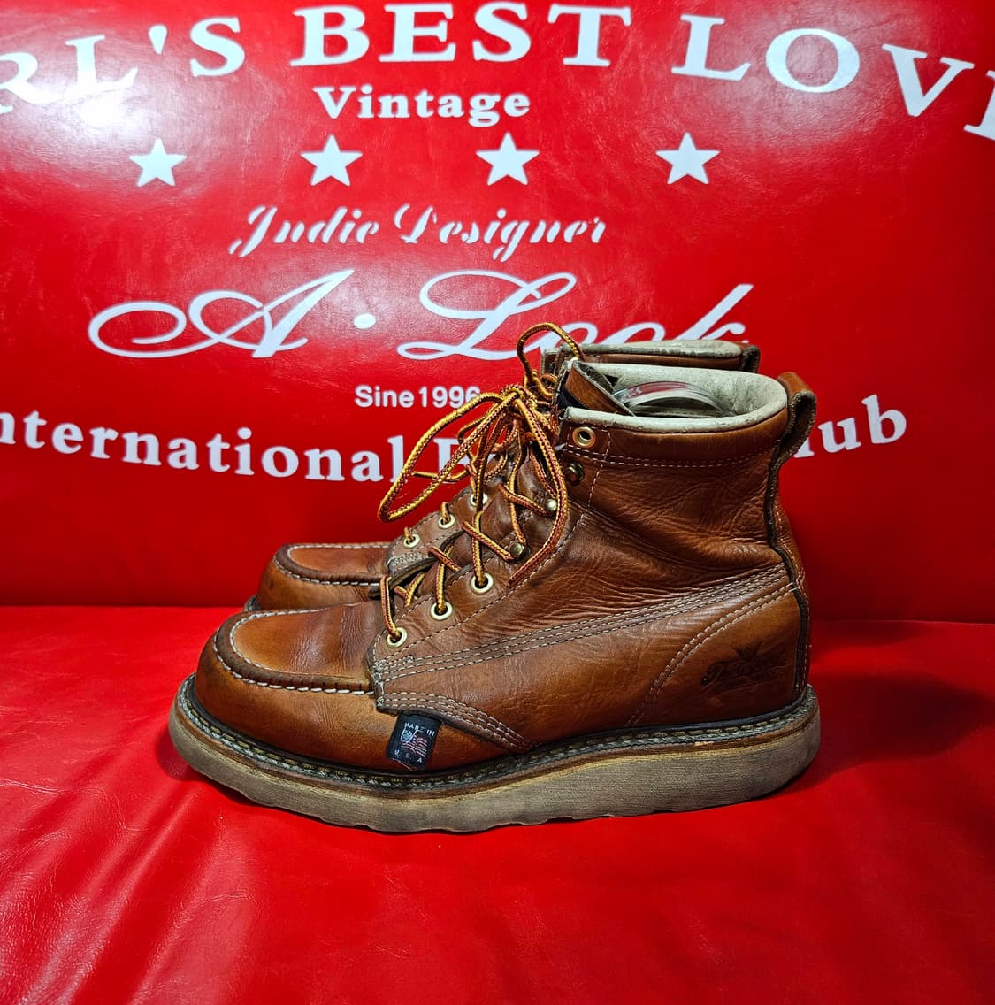 쏘로굿 목토 빈티지 에이징 부츠
사이즈 41 size 상품이미지1