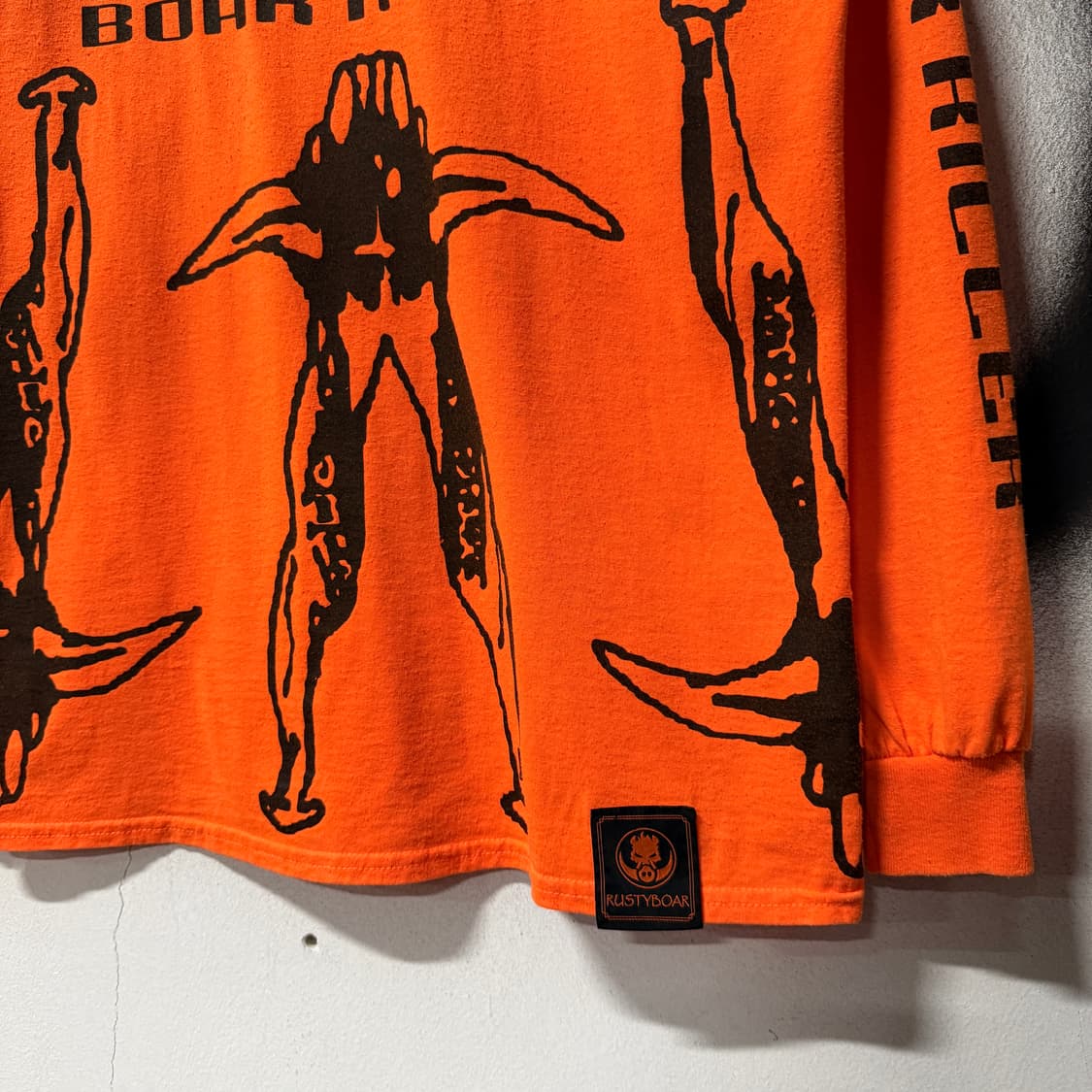 Gildan 길단 펑크 스타일 풀 프린팅 롱 슬리브 티셔츠 상품이미지4