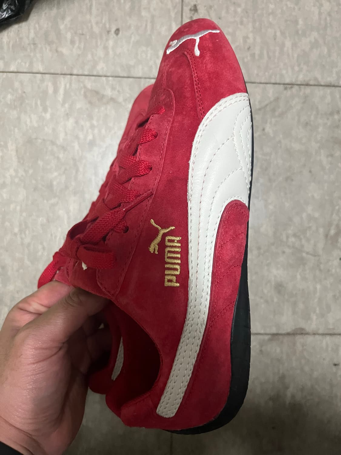 푸마 스피드캣 스웨이드 레드 상품이미지4