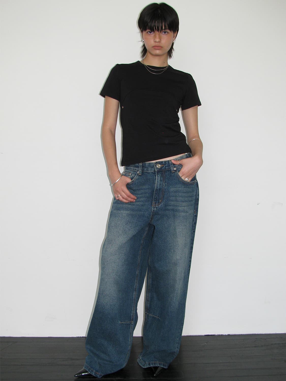 millo archive vintage wide denim pants 상품이미지2