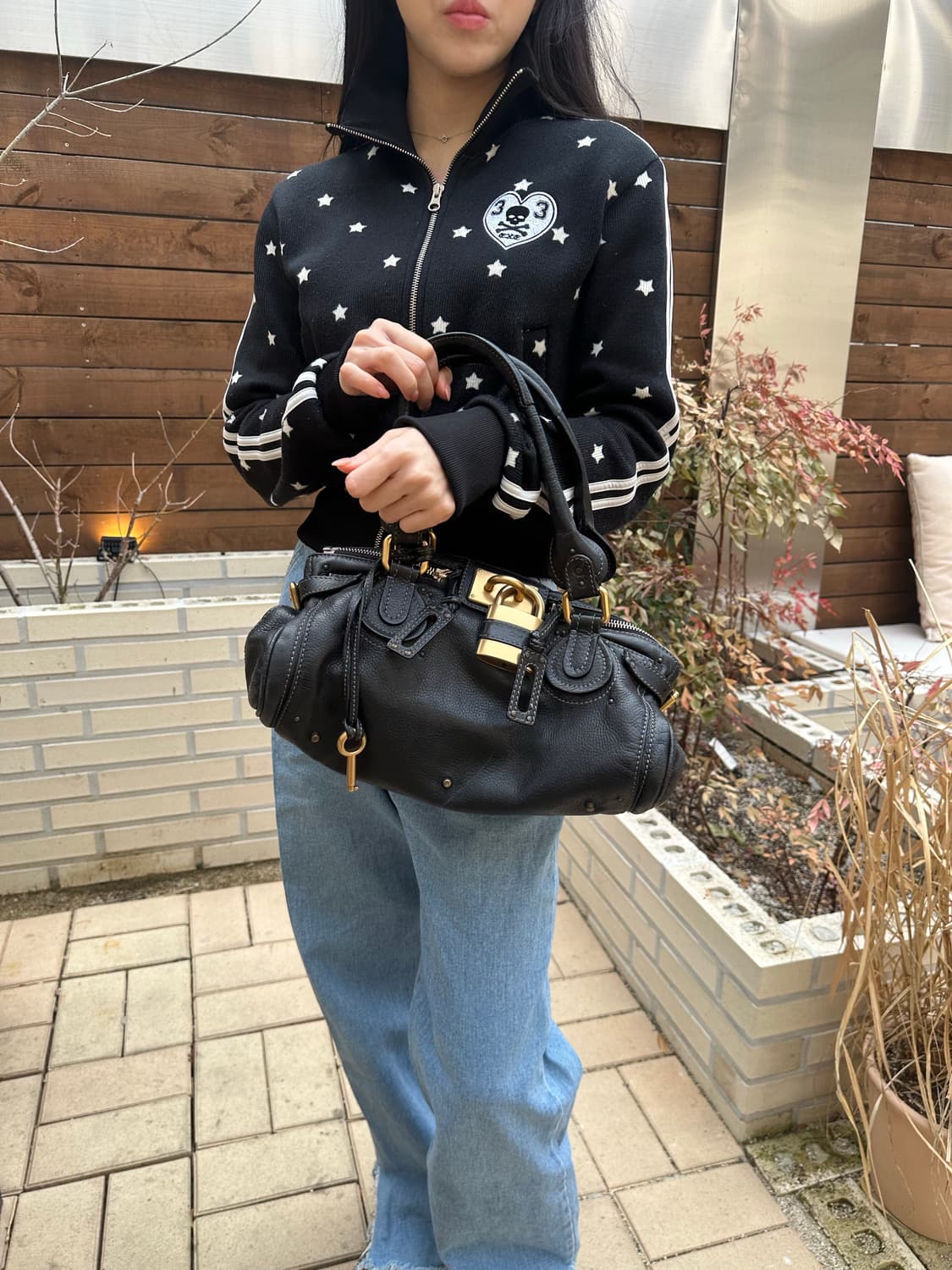 [A+ 정품] 끌로에 패딩턴백 블랙 상품이미지8