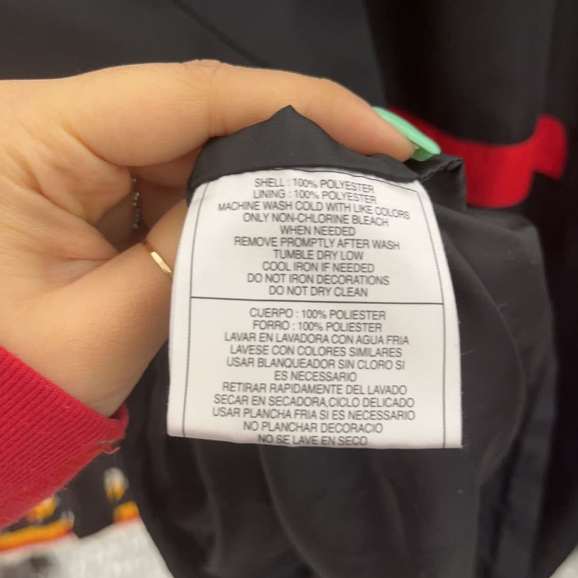 리복 NHL 허리케인스 오버핏 바람막이 윈드브레이커 자켓 L C07339 상품이미지6