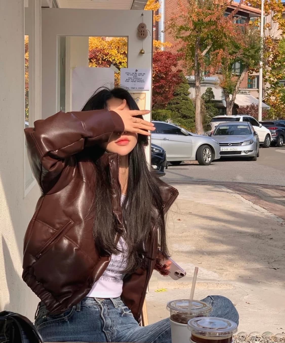 페일제이드 레더 패딩 상품이미지2