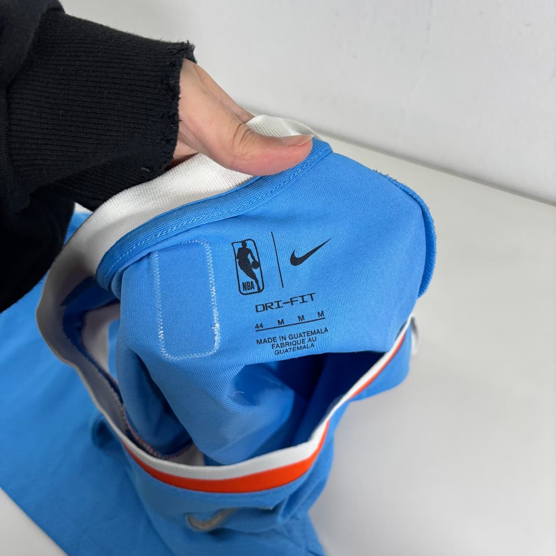 M 나이키 LA클리퍼스 21-22 시티에디션 폴조지 유니폼 상품이미지5