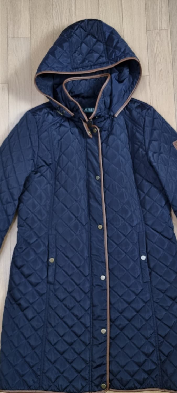 로렌 랄프로렌 후드 퀼팅 롱 자켓 S _ 여성 상품이미지3