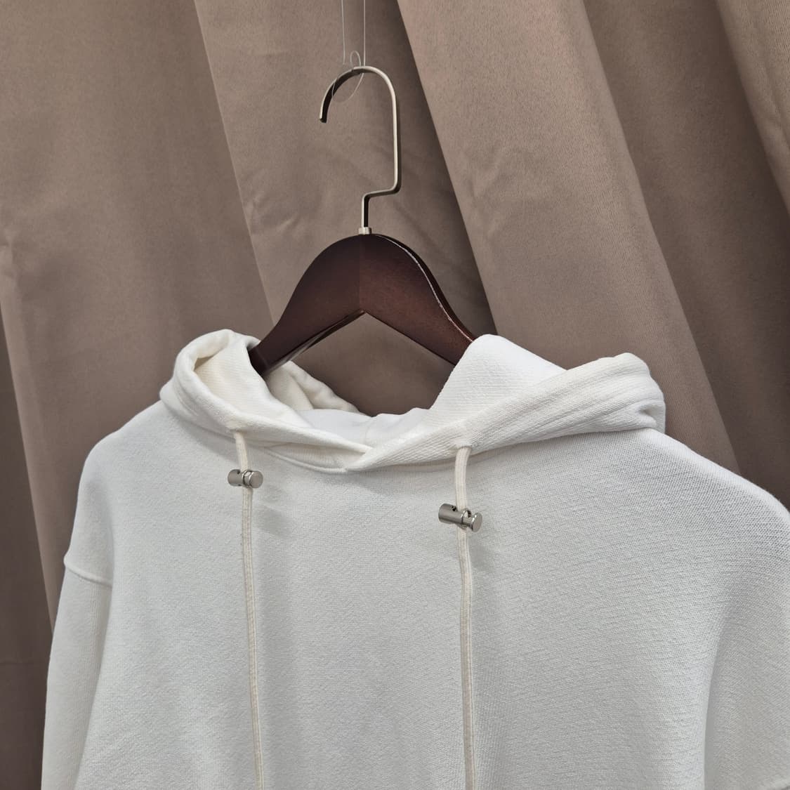 아페쎼 흰색 후드티 M 상품이미지2