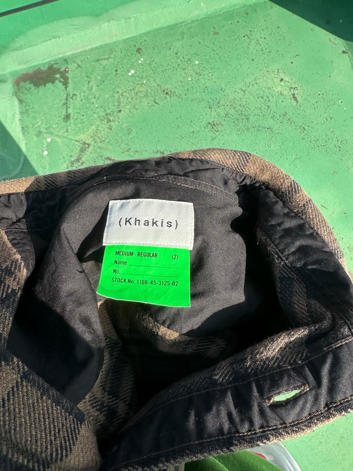 카키스 브러쉬드 셔츠 브라운 2사이즈 상품이미지3