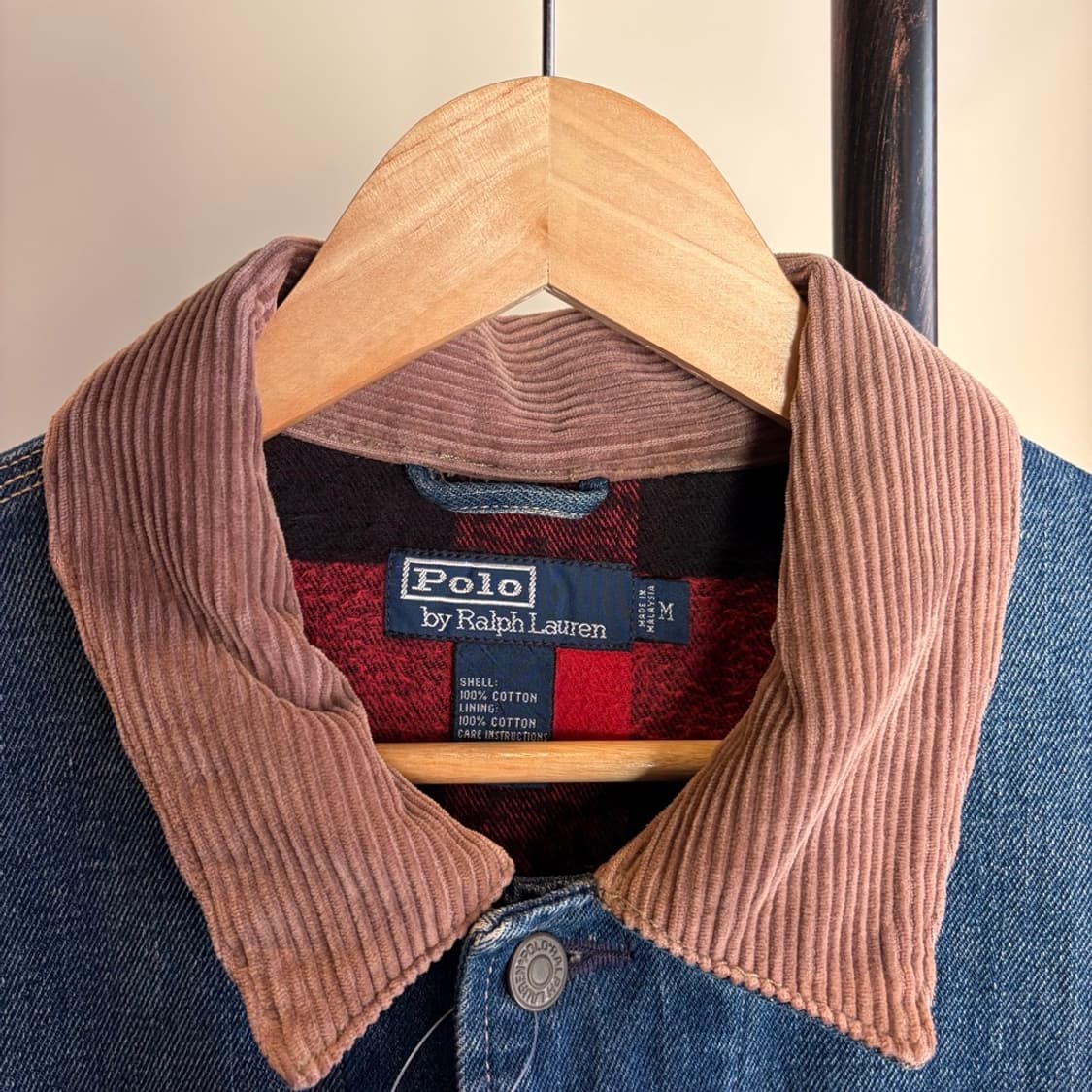 15457 - 90s 폴로 랄프로렌 덩가리 데님 자켓 상품이미지5