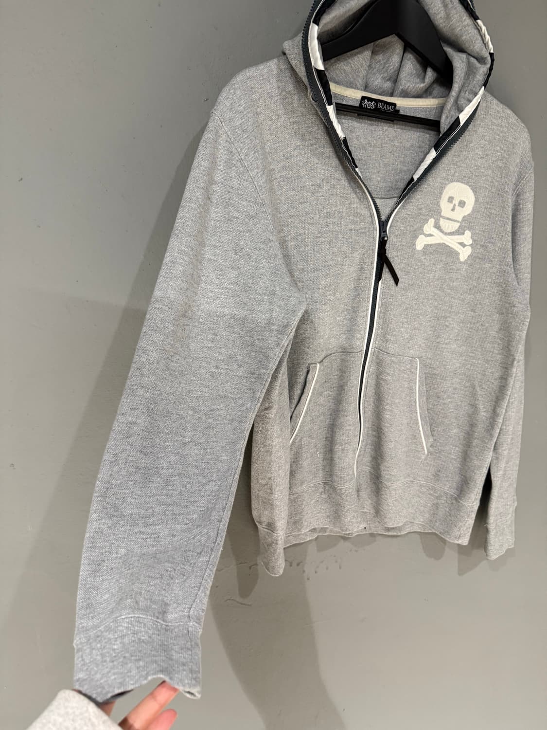 beams heart skull point full zip-up 상품이미지8