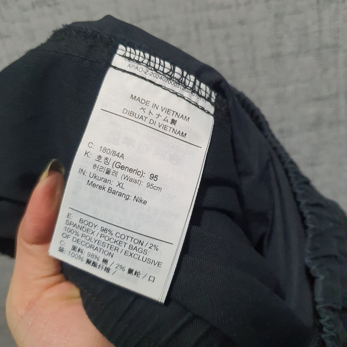 나이키 조던 루즈핏 와이드 오리지널 팬츠  상품이미지6